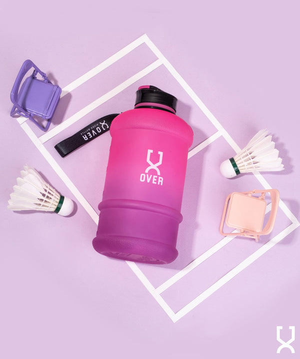 1.5L Oversized Bottle with Flip Cap - Bubblegum (Valentine's Special Edition)