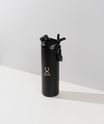 700ML OVER Wave Thermo Duo Lid Flask - Black