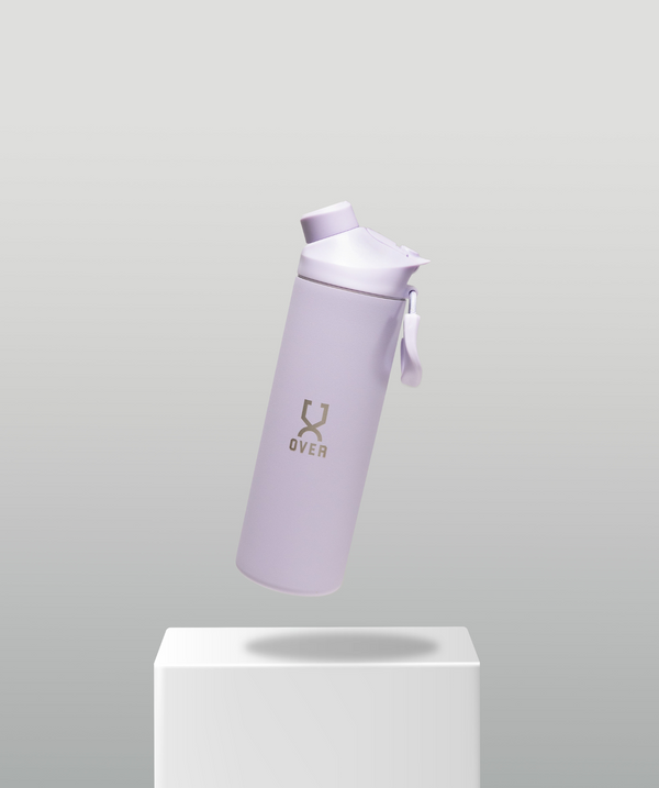 700ML OVER Wave Thermo Duo Lid Flask - Lavender
