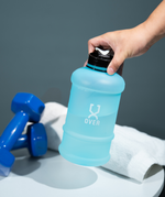 1.5L Oversized Bottle with Flip Cap - Poseidon Blue