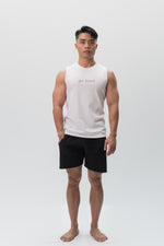Get Toned Muscle Tank - White