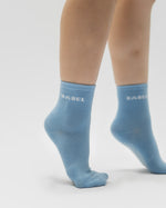 Babel Pilates Grip Sock - Baby Blue