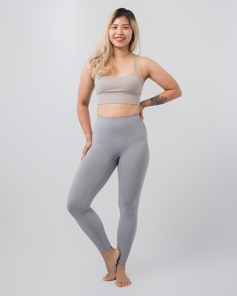 Babel Y-Back Sports Bra - Grey