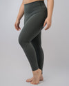 Babel Yoga Leggings - Dark Green