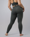 Babel Yoga Leggings - Dark Green