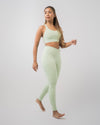 Babel Beehive Sports Bra - Mint Green