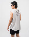 Babel Light Hoodie Tank Top - Grey