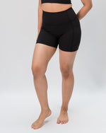 Babel 3" Bicycle Shorts with Pockets - Black