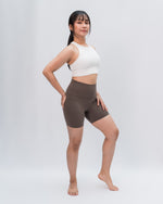 Babel 3" Bicycle Shorts - Khaki Brown