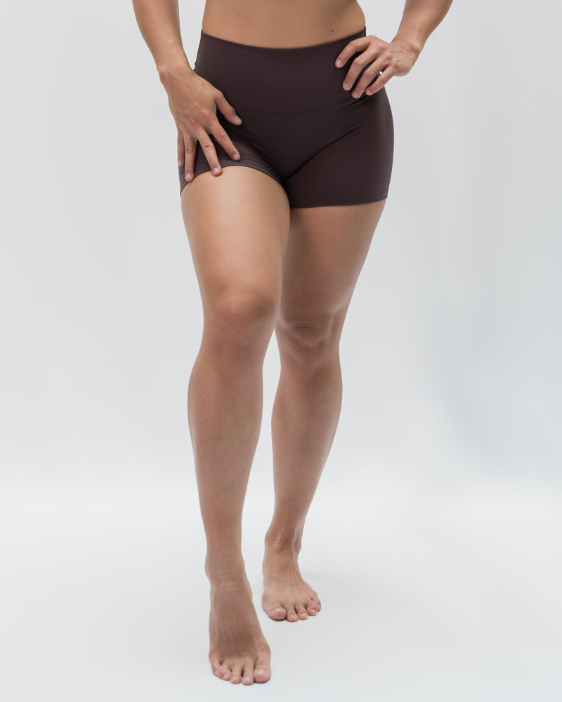 Babel 3" Bicycle Shorts - Dark Brown