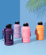600ML Oversized Mini Bottle with Flip Cap - Loli Pink
