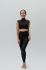 Babel High Waist Wave Legging - Black