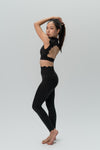 Babel High Waist Wave Legging - Black