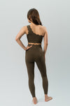 Babel High Waist Wave Legging - Grey Brown
