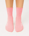 Reformer Time Tone Pilates Grip Sock - Pink