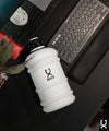 2.2L Oversized Bottle with Flip Cap - Yeti White