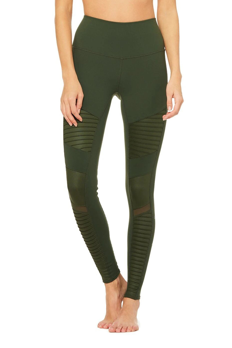 High Waist Moto Legging